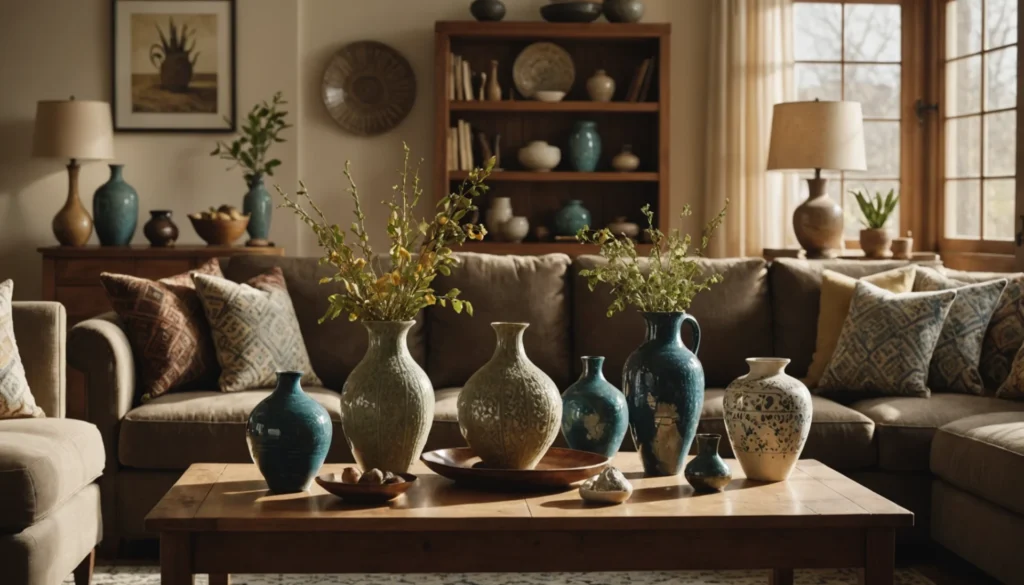 vase en poterie