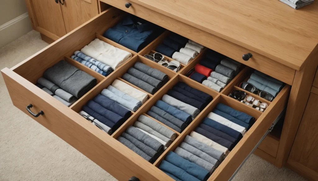 organisateur tiroir dressing