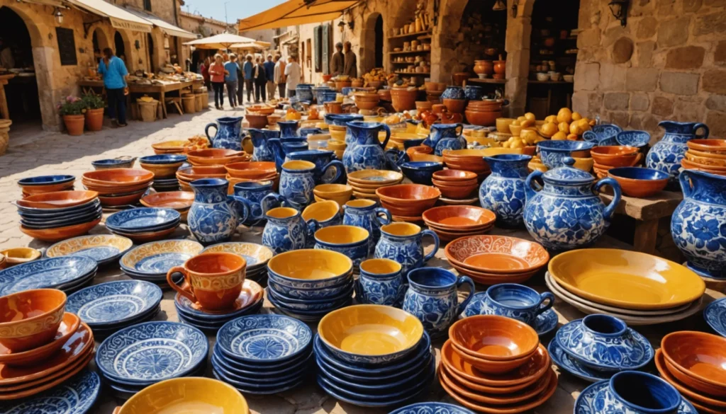 vaisselle provençale traditionnelle