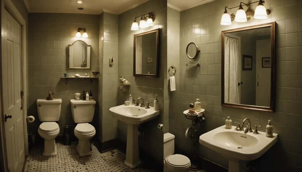 rénovation de petites salles de bain avant-après