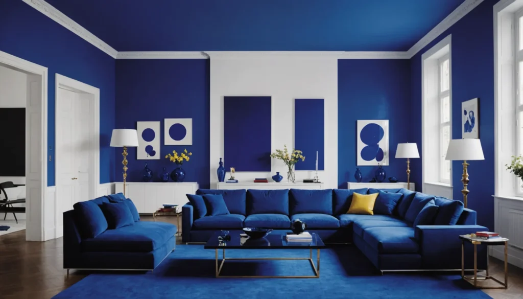 Donner du caractère à votre intérieur avec le bleu Yves Klein