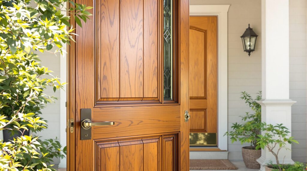 Comment choisir une porte d’entrée en bois adaptée à votre maison