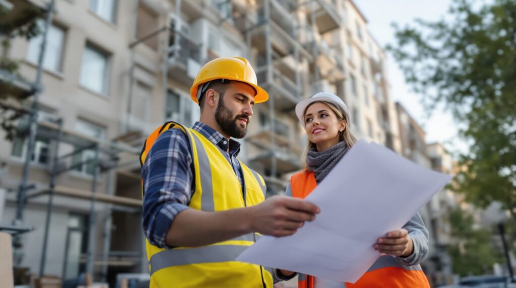 gestion de projet de rénovation de façade