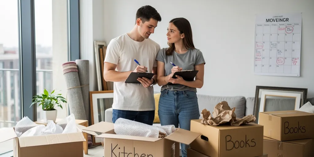 Quand commencer une checklist déménagement ?