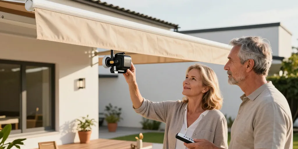 Store banne semi coffre : le manuel ou le motorisé, comment choisir ?